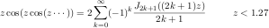 nested cos equation